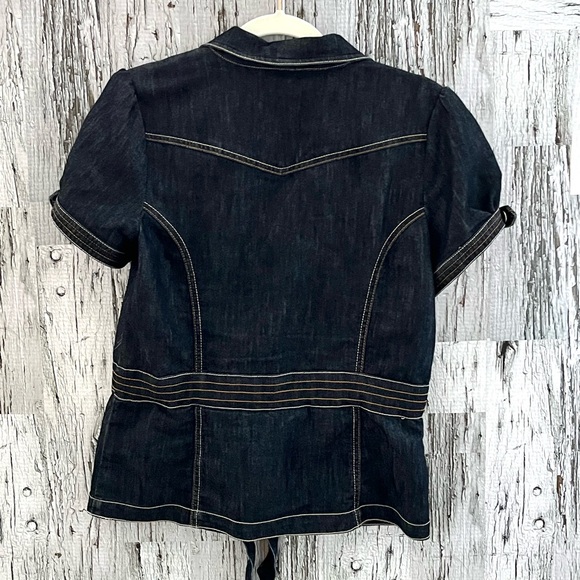 LOIS ladies Small denim jacket top - Picture 4 of 4